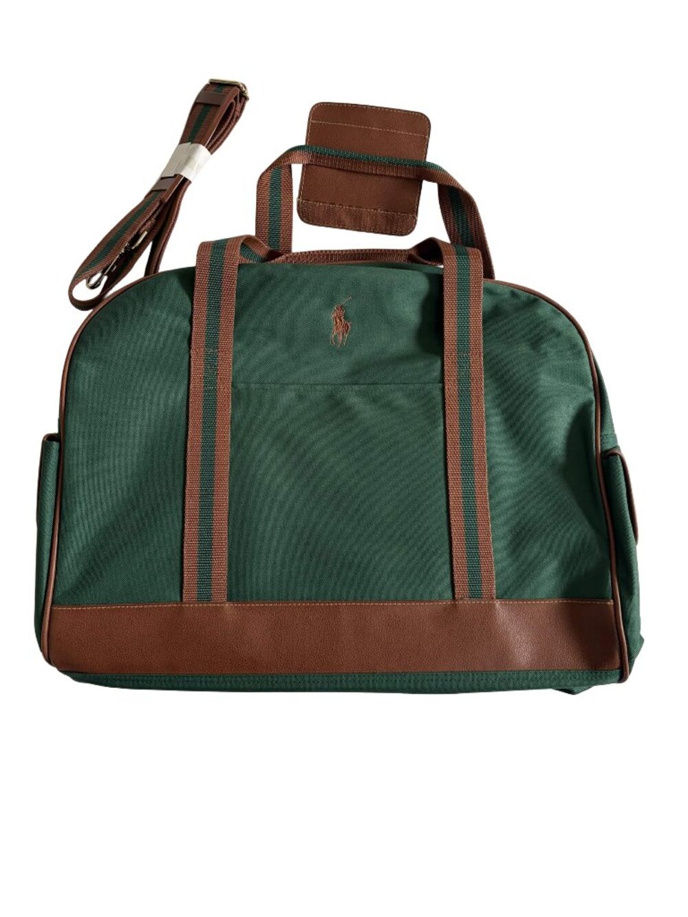 NWT Polo Ralph Lauren Classic Traveler Duffle Bag Green Men's Gym Bag